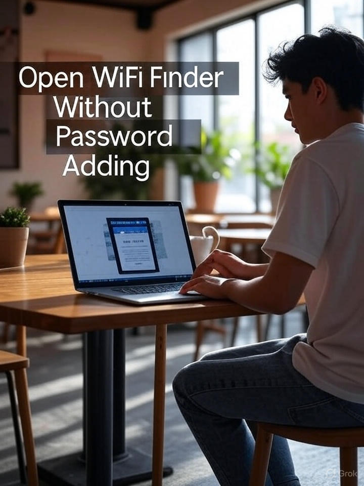 Open WiFi Finder Without Password Adding Open WiFi Finder Without Password Adding