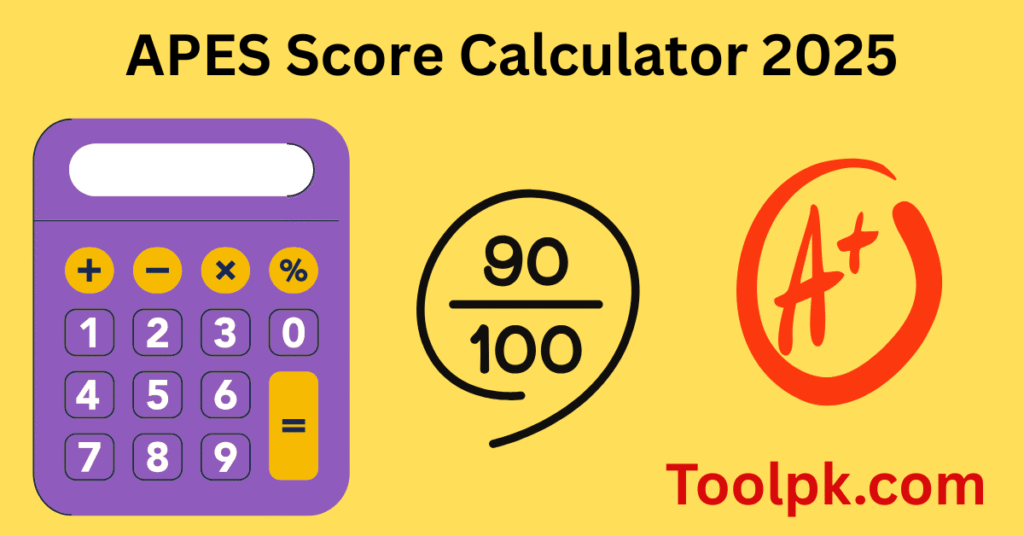 APES Score Calculator 2025